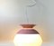 Vintage Pink Pendant Lamp from Nordisk Solar, 1980s 2