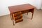 Small Danish Teak Double-Sided Desk, 1960s, Image 4