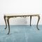 Vintage Brass and Marble Coffee Table, 1950s 2