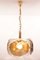 Mid-Century Brass & Glass Ceiling Lamp from Kaiser Idell / Kaiser Leuchten 3
