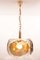 Mid-Century Brass & Glass Ceiling Lamp from Kaiser Idell / Kaiser Leuchten, Image 3