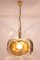 Mid-Century Brass & Glass Ceiling Lamp from Kaiser Idell / Kaiser Leuchten, Image 4