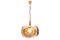 Mid-Century Brass & Glass Ceiling Lamp from Kaiser Idell / Kaiser Leuchten 1