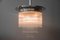 Lampada da soffitto Art Déco placcata in nichel con aste in vetro, anni '20, Immagine 20