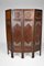 19th Century Asian 4-Panel Folding Screen in Carved Wood and Marquetry 20
