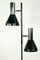 Chrome & Black Top Floor Lamp, 1970s 6