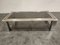 Vintage Chrome and Brass Coffee Table, 1970s, Image 2