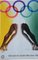 Olympische Spiele Plakat von Allen Jones für Edition Olympia 1972 GmbH, 1970er 2