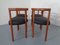 Teak & Leather Model 195 Dining Chairs by Ole Gjerløv-Knudsen & Torben Lind for France & Søn / France & Daverkosen, 1960s, Set of 4 12