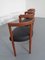 Teak & Leather Model 195 Dining Chairs by Ole Gjerløv-Knudsen & Torben Lind for France & Søn / France & Daverkosen, 1960s, Set of 4, Image 20
