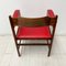 Mid-Century Red Desk Chair, Image 5