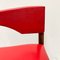 Mid-Century Red Desk Chair, Image 8