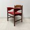 Mid-Century Red Desk Chair 1