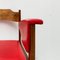 Mid-Century Red Desk Chair 6