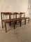 Model 1583 Dining Chairs, Czechoslovakia, 1960s, Set of 4 1
