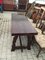 Antique Walnut Dining Table, 1880s 1