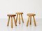 Stools by Charlotte Perriand, 1968, Set of 3 1