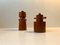 Vintage Salt & Pepper Mills in Teak by Palle Uldall for Dane Wood, 1970s, Set of 2, Immagine 4