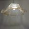 Vintage Danish Ceiling Lamp with Murano Glass Lampshade from OMI, 1980s 6