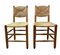 Chaises No. 19 Bauche par Charlotte Perriand pour Sentou, 1960s, Set de 2 1