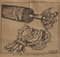 Opposizione - Inchiostro originale su carta di Filiberto Scarpelli - anni '30, anni '30, Immagine 1