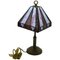 Lampada da tavolo vintage in stile Tiffany, fine anni '50, Immagine 1