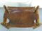 Leather and Wood Safari Ottoman, 1970s, Image 6