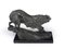 Mid-Century Bronze Sculpture of Wolf, Image 7
