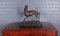 Art Deco Whippet Skulptur aus Bronze von Barye 2