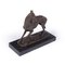 Art Deco Whippet Skulptur aus Bronze von Barye 12
