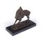 Sculpture Whippet Art Déco en Bronze par Barye 12