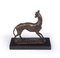 Art Deco Whippet Sculpture in Bronze by Barye 10