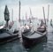 Venice Gondolas Oversize C Print Framed in Black by Slim Aarons, Immagine 1