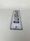 Vintage Italian Enamel Metal Storage Sign Deposito, 1950s 6