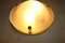 Vintage Frosted Glass Ceiling Lamp from Fischer Leuchten 9