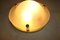 Vintage Frosted Glass Ceiling Lamp from Fischer Leuchten, Image 9