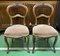Vintage Walnut Dining Chairs, Set of 2, Image 1