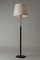 Brass and Leather Floor Lamp from Bergboms, 1950s, Image 3