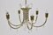 Lampadario Mid-Century moderno in ottone di J. & L. Lobmeyr per J. & L. Lobmeyr, Immagine 8