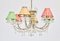 Mid-Century Modern Brass Chandelier by J. & L. Lobmeyr for J. & L. Lobmeyr, Image 1