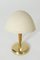 Brass, Wood and Lacquered Brass Table Lamp from Böhlmarks, 1940s 8