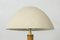 Brass, Wood and Lacquered Brass Table Lamp from Böhlmarks, 1940s 7