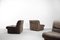 Brutalist Patinated Leather Modular Corner Sofa from Musterring International, 1960s, Set of 5, Image 32