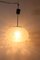 Mid-Century Space Age Oval Flat Glass Pendant Lamp from Doria, Image 2