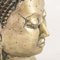 Buddha aus vergoldetem Messing, 1940er 5