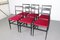 Superleggera Dining Chairs by Gio Ponti for Cassina, 1950s, Set of 6, Image 3