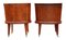 Antique Georgian Inlaid Mahogany Cabinets, Set of 2 5