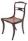 Regency Faux Rosewood Dining Chairs, Set of 8, Image 1