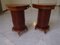 Rosewood Wall Console Tables, 1940s, Set of 2 1