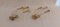 Applique da parete vintage in ottone di cesare lacca, set di 2, Immagine 2